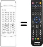 Telecomando equivalente TC 118