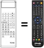 Telecomando equivalente TC 143