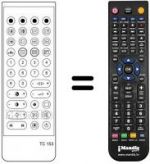 Telecomando equivalente TC 153