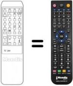 Telecomando equivalente TC 344