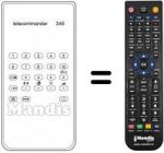 Telecomando equivalente TC 349