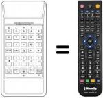 Telecomando equivalente Thomson D 56 DF