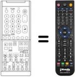 Telecomando equivalente TNQ 8E 0443