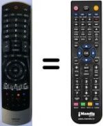 Telecomando equivalente Toshiba 55 VL 963