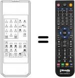 Telecomando equivalente Sinudyne 2180 A