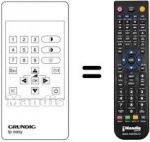 Telecomando equivalente TP EASY