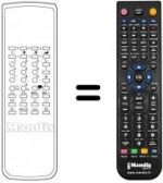 Telecomando equivalente TRC 016