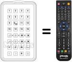 Telecomando equivalente TRS 99 / 16