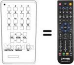 Telecomando equivalente TT 2