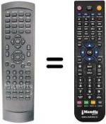 Telecomando equivalente Denver TVD 1401 MK2