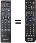 Telecomando equivalente United TVD 9154