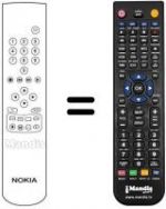 Telecomando equivalente Ingelen TVR 5135