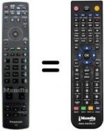 Telecomando equivalente Panasonic TX-P65VT30B