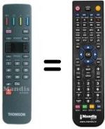 Telecomando equivalente Thomson 72 DF 68 NH