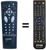 Telecomando equivalente Thomson 29 DU 40 E