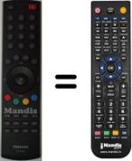Telecomando equivalente Toshiba 32 AV 500 P