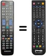 Telecomando equivalente Samsung UE 46D5000