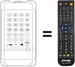 Telecomando equivalente UFB 16