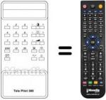 Telecomando equivalente TP 380