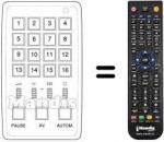 Telecomando equivalente UP 16