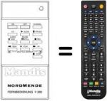 Telecomando equivalente NordMende V 303 PSN