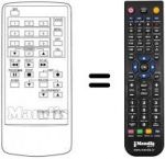 Telecomando equivalente LG V 9200