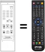 Telecomando equivalente VC-67 G