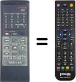 Telecomando equivalente VC-93 B