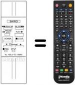 Telecomando equivalente VC 152 LX / VC 153NX