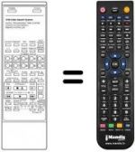 Telecomando equivalente VCR 185