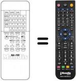 Telecomando equivalente VCR 37 KEY-SPECIAL / SEARCH