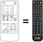Telecomando equivalente TELEGAZI VH 221 RC