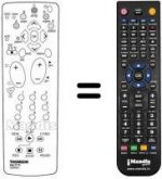 Telecomando equivalente Thomson VPH 6780