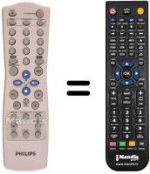 Telecomando equivalente Aristona VRQ 45