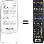 Telecomando equivalente VS 079 B
