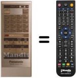 Telecomando equivalente VSQ 0419
