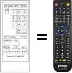 Telecomando equivalente VSQ 0479