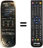 Telecomando equivalente Toshiba V 813 G