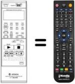 Telecomando equivalente VT-RM 122 E