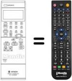 Telecomando equivalente VT-RM 151 E