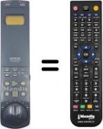 Telecomando equivalente VT-RM 153 E