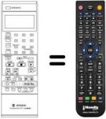Telecomando equivalente VT-RM 403 E