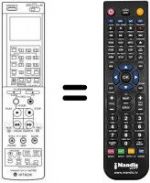 Telecomando equivalente VT-RM 743 E