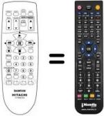Telecomando equivalente VT-RM 801 ES