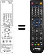 Telecomando equivalente VT-RM 863 E