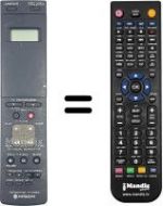 Telecomando equivalente VT-RM 551 E