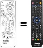 Telecomando equivalente Thomson VTH 7090