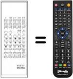 Telecomando equivalente VTS 77