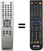 Telecomando equivalente United UTV 14X83 D (ver. 2)