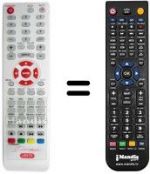 Telecomando equivalente DIUNAMAI WD-LE 1100